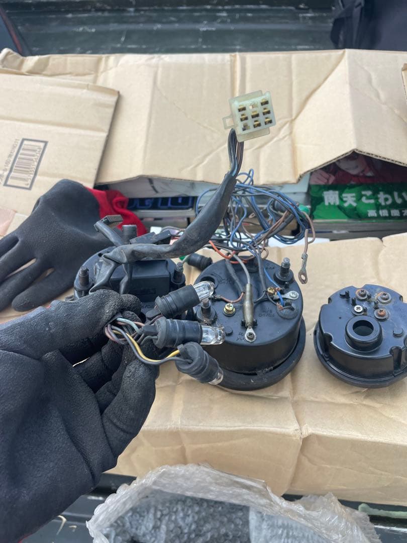RZ250R 三連メーター むう