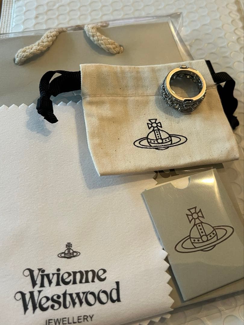 Vivienne Westwood 指輪 シルバー コンビリング