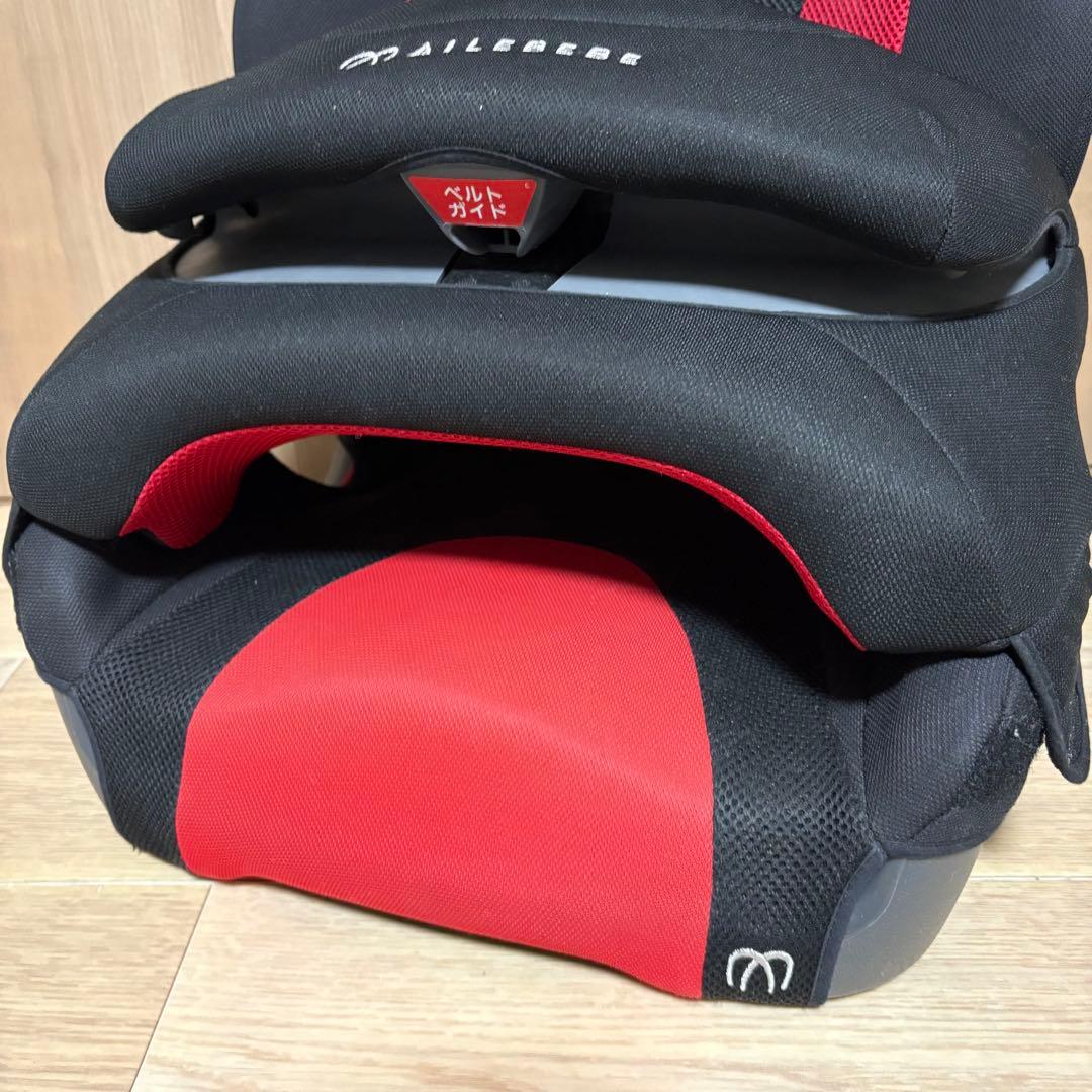 【美品・説明書付】エールべべ サラット3ステップクワトロST ジュニアシート