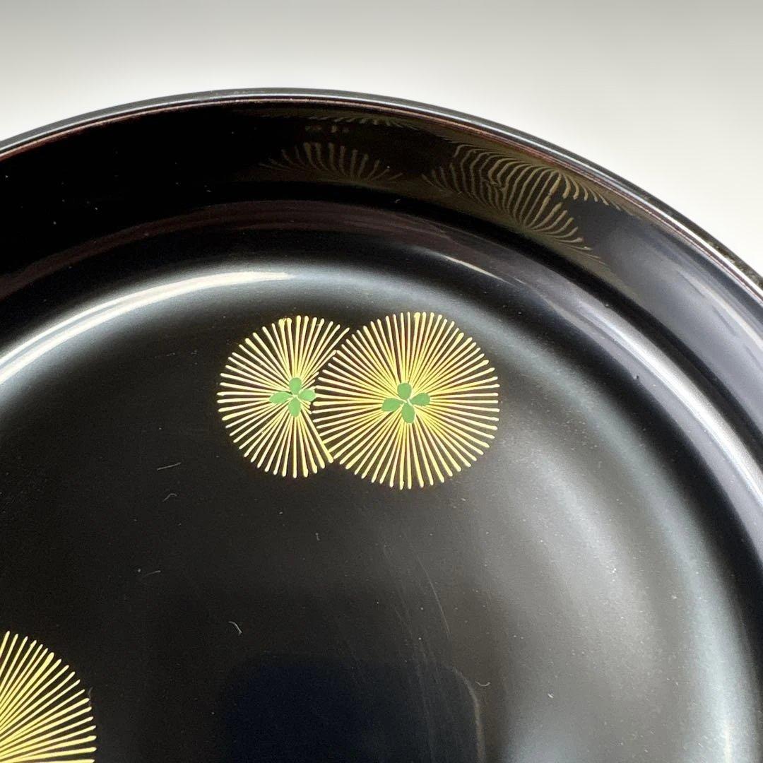 【茶道具】ロクロ目唐松食籠（紙箱）