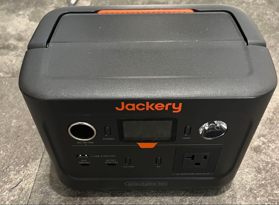 Jackery ポータブル電源 256Wh/300W