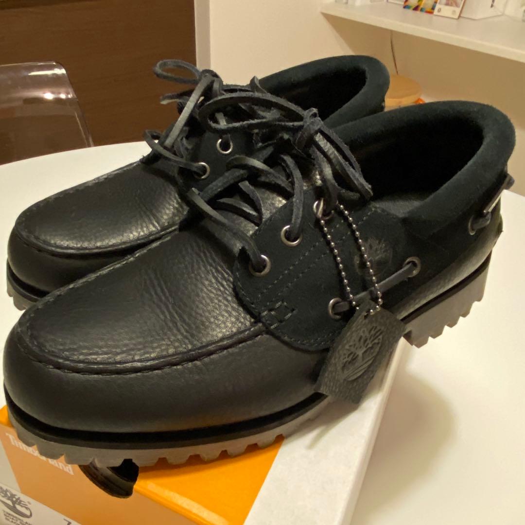 靴 Timberland authentic boat shoe 3eye