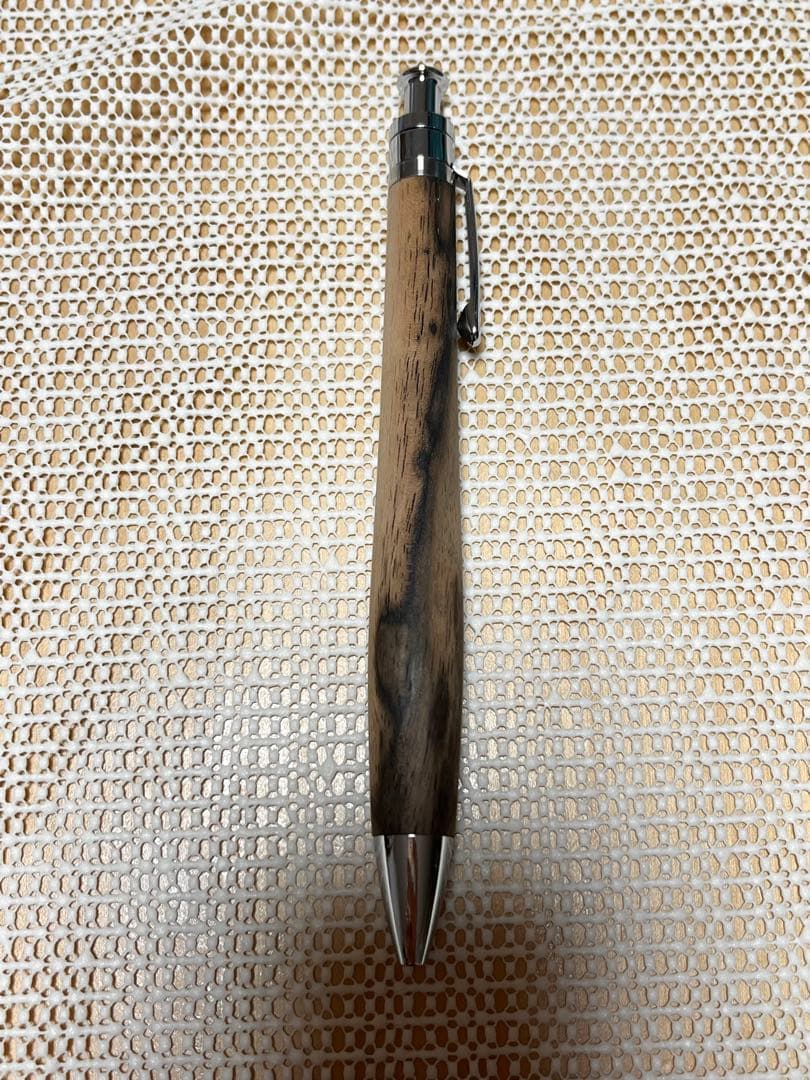 【美品】工房楔 黒柿 ルーチェペン 新型クリップ