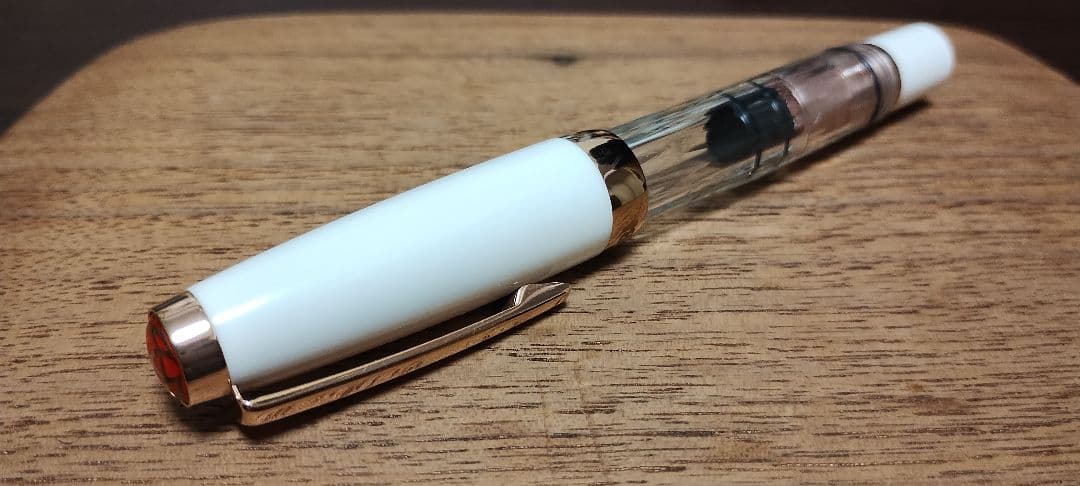 TWSBI Diamond mini ホワイトローズゴールドII／stub1.1