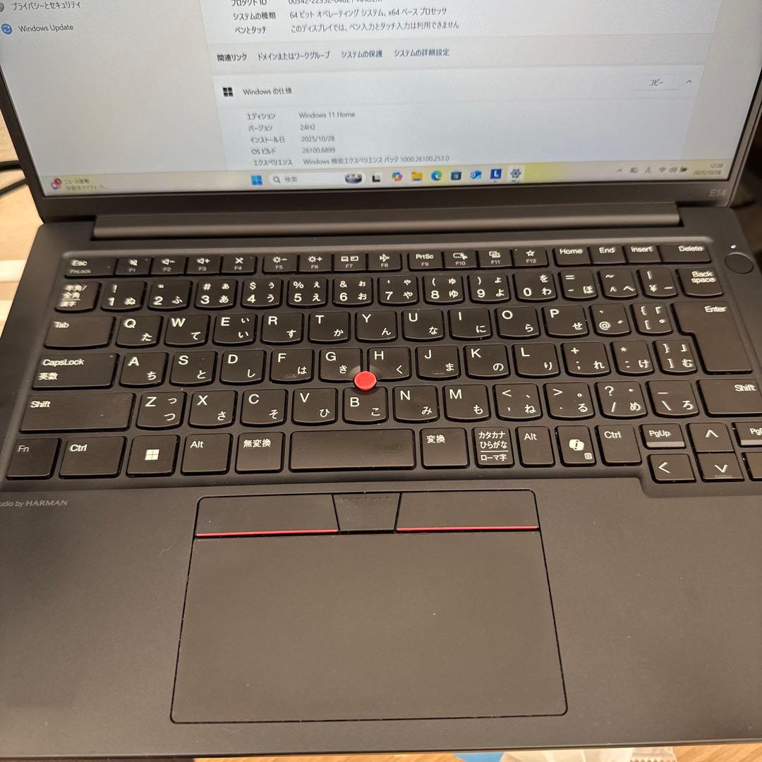 Windowsノート本体 Lenovo ThinkPad E14 Gen 6 32GB 2TB+256GB