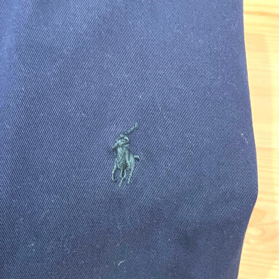 極上✨90s ラルフローレン スイングトップ 襟コーデュロイ ネイビー