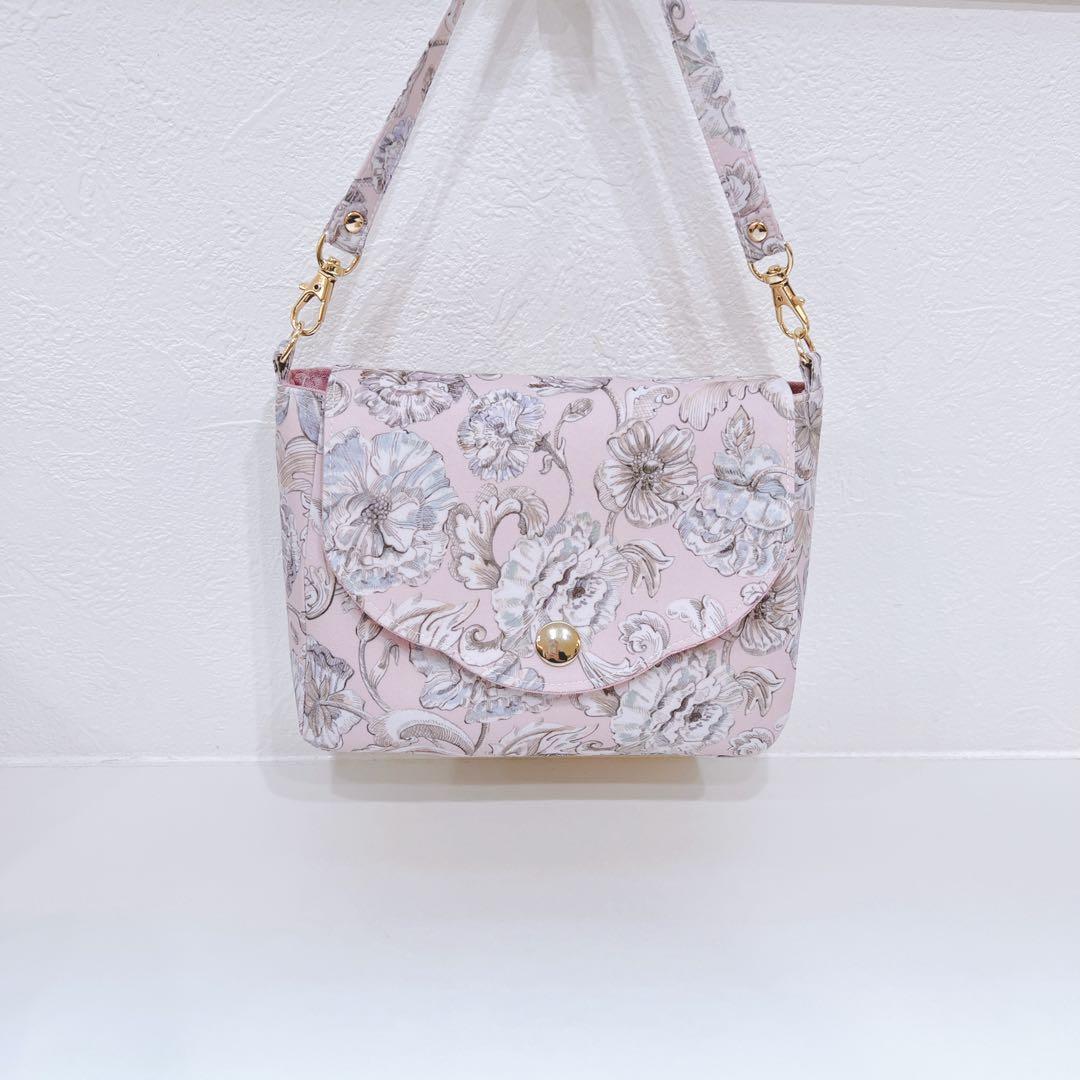 【パックりか❤様お纏め専用ページ】リバティ　シンクオブミー持ち手付きポーチ