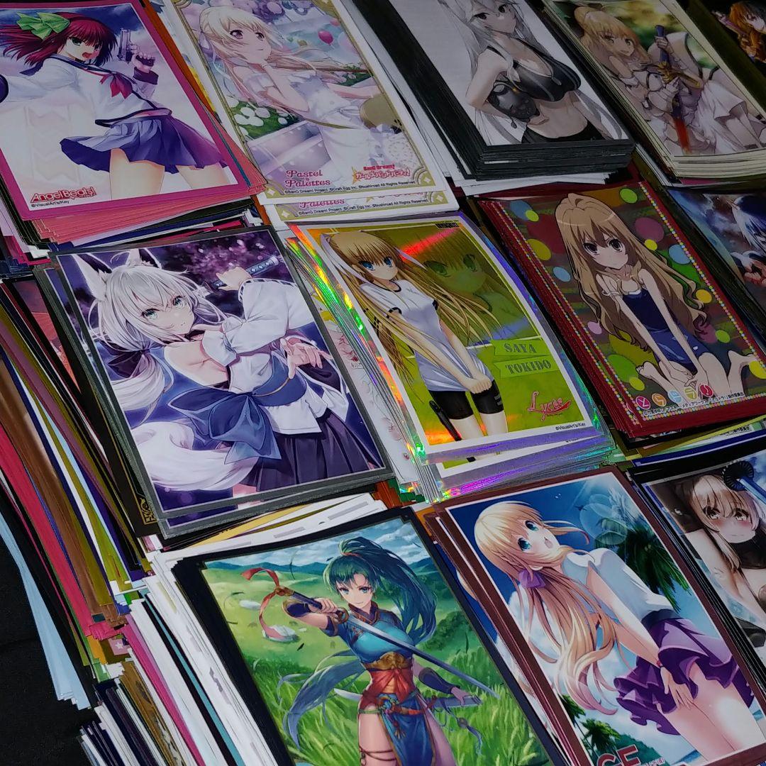 トレカスリーブ　女性キャラのみ/多作品　まとめ売り【約6500枚】