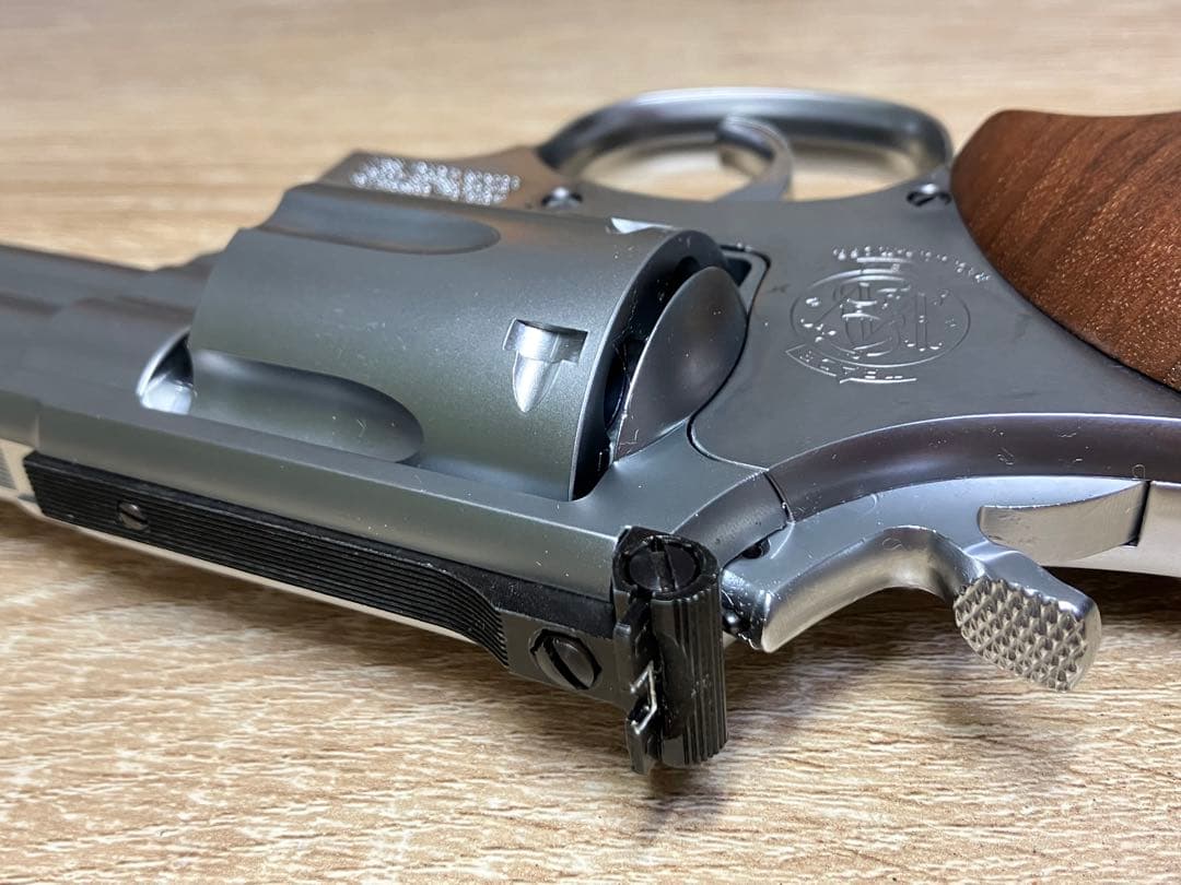 MGC S&W M686 6インチ モデルガン 木製グリップ付き