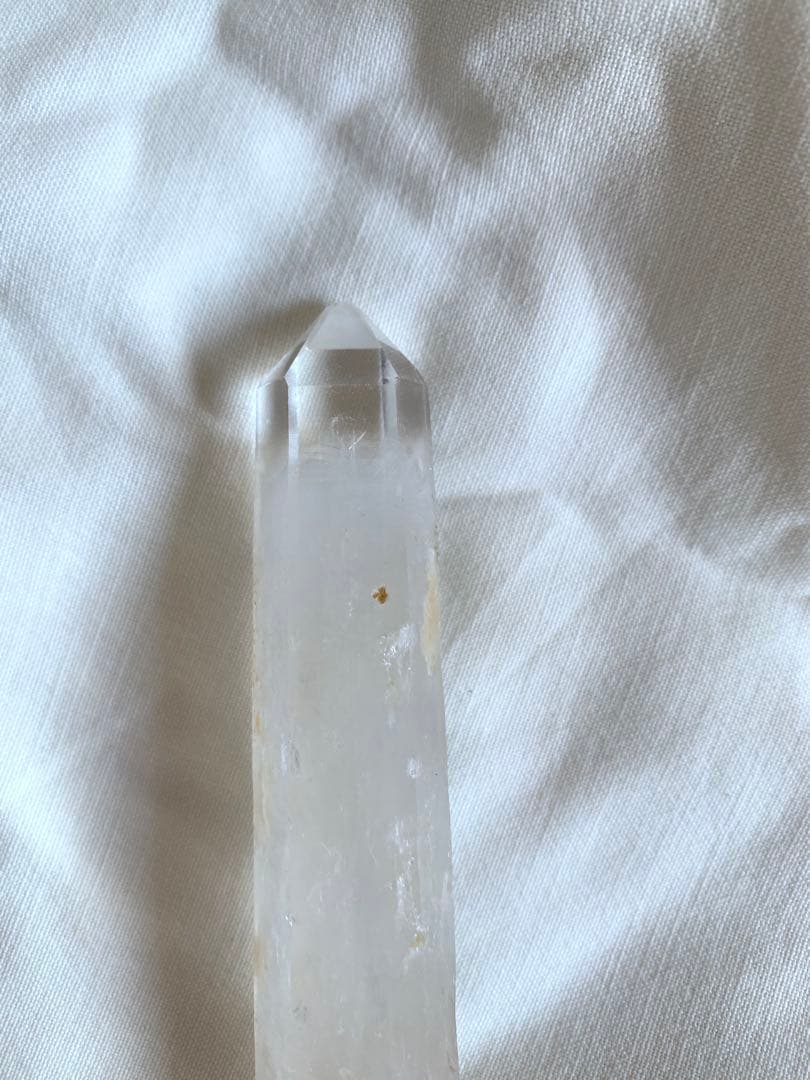 【希少 天然石】ブルースモークゴールデンヒーラー レムリアンクォーツ ワンド