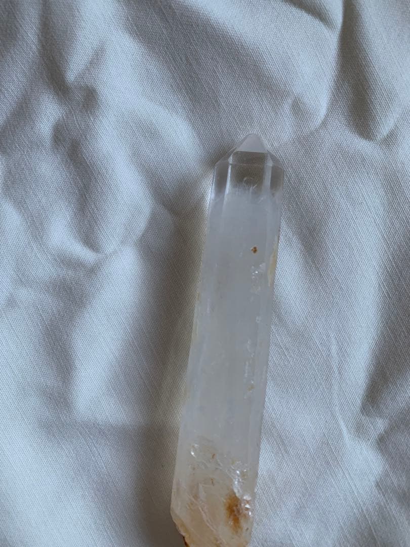 【希少 天然石】ブルースモークゴールデンヒーラー レムリアンクォーツ ワンド
