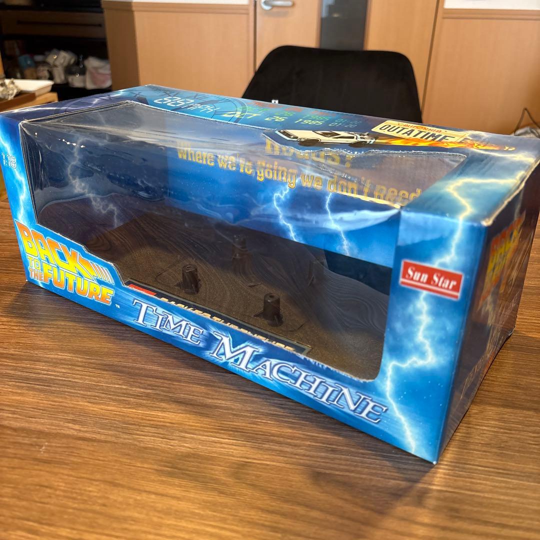 h*8様 バック・トゥ・ザ・フューチャー sunstar 1/18デロリアン ダ