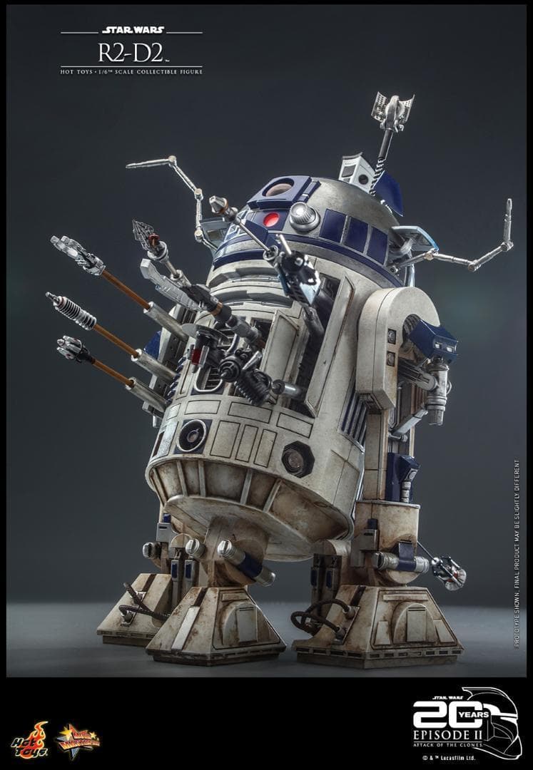 ホットトイズ 1/6 スター・ウォーズ R2-D2 クローンの攻撃 MMS651
