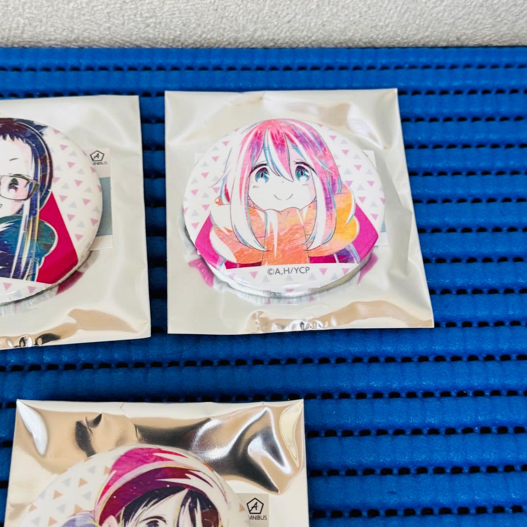 ゆるキャン Ani-Art 缶バッジ セット y