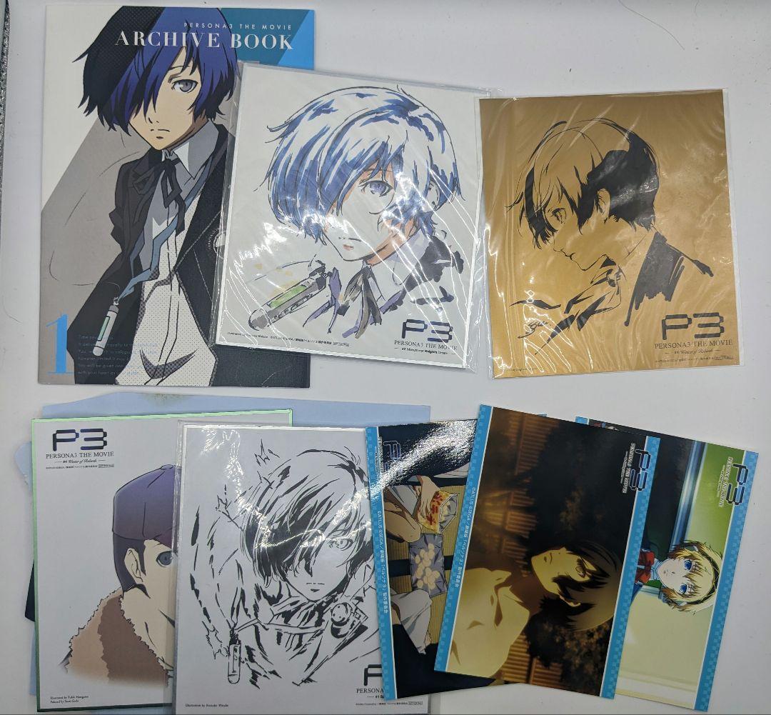 ペルソナ　まとめ売り フィギュアとソフトと色紙など