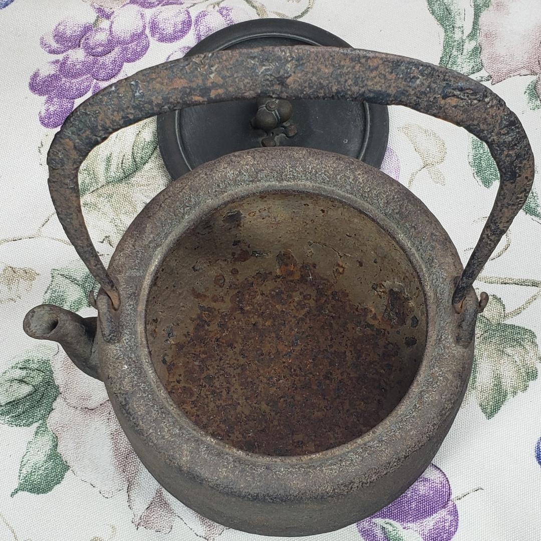 ◆龍文堂 安之介 胴縦銘 道安型 鉄瓶◆検）亀文堂 雨宮宗 金寿堂 光玉堂