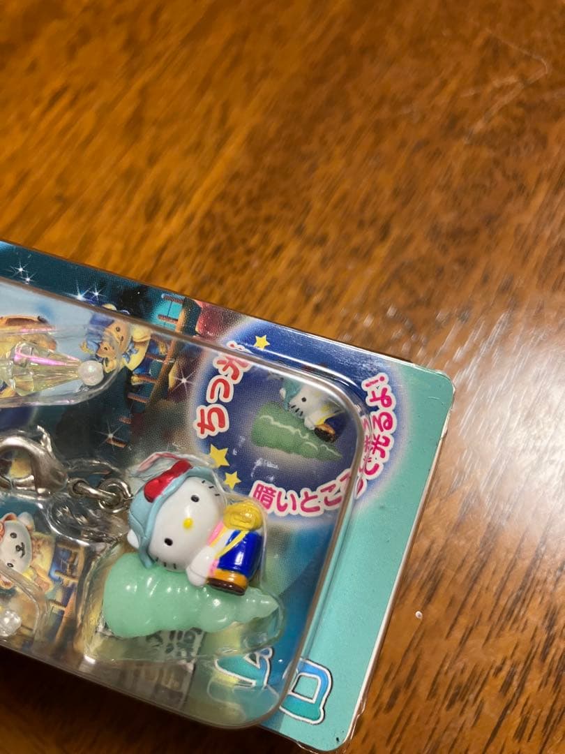 激レア山口限定ハローキティ秋芳洞バージョンストラップ 2007年サンリオちっ光