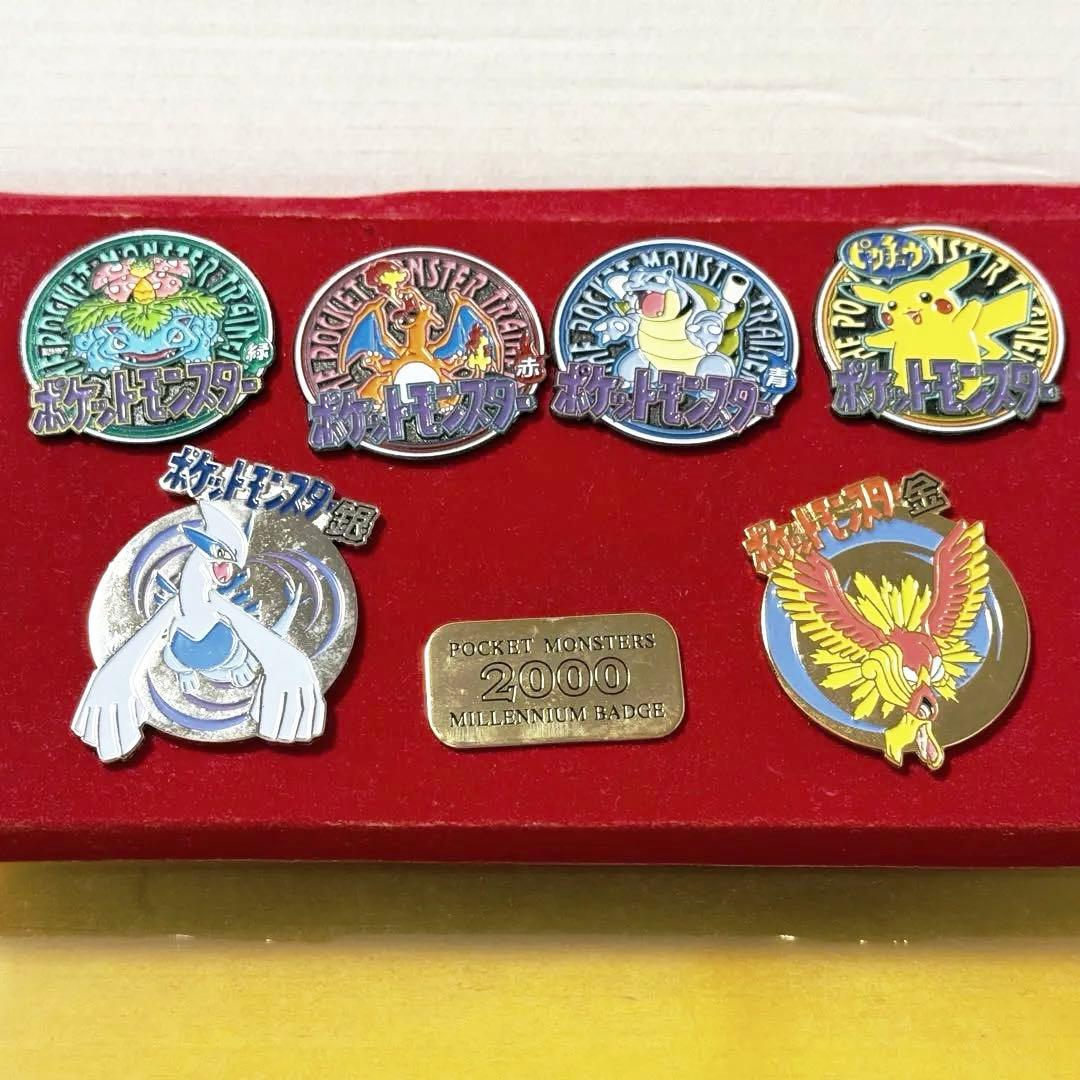 【激レア／希少】ポケットモンスター ミレニアムバッジ　2000