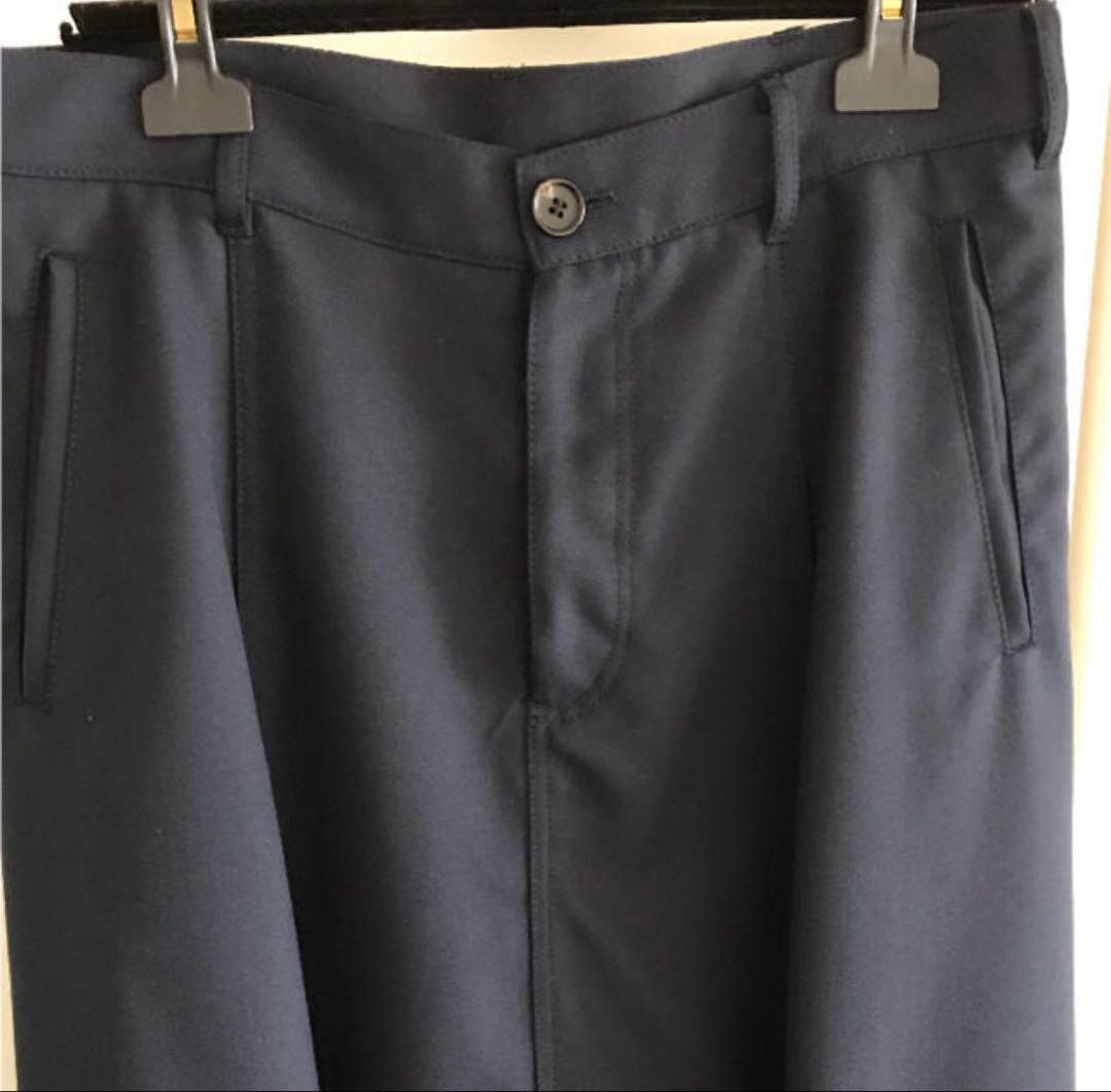 COMME des GARÇONS ネイビー サルエルパンツ