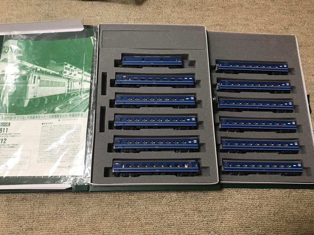 KATO10-811＋10-812 　24系特急 「ゆうづる」 基本・増結セット