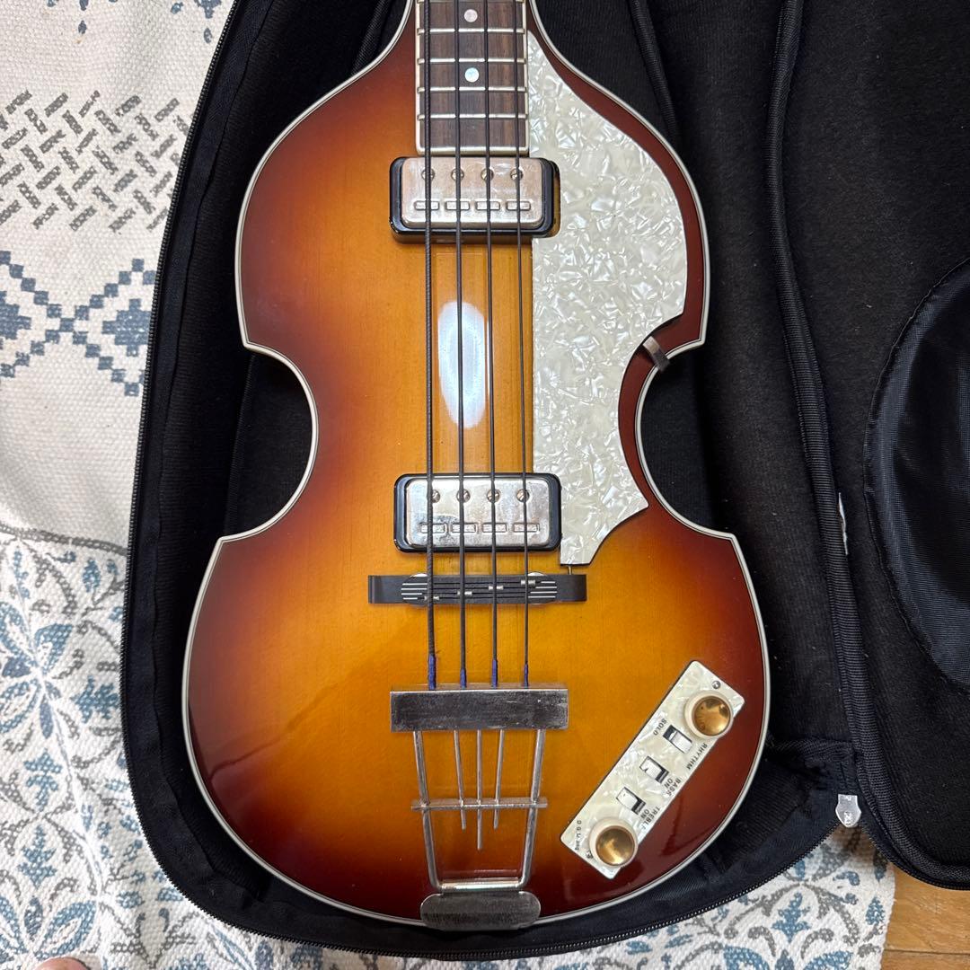 Hofner HCT-500/1 サンバースト ソフトケース付き