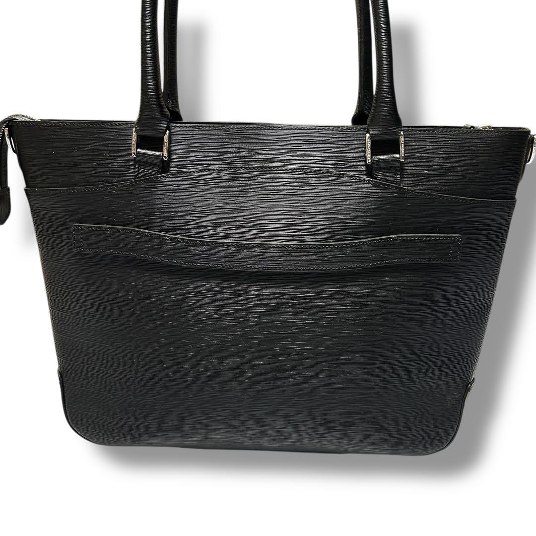 ☆状態良好☆【ペッレモルビダ】メンズ キャピターノ レザー トートバッグ