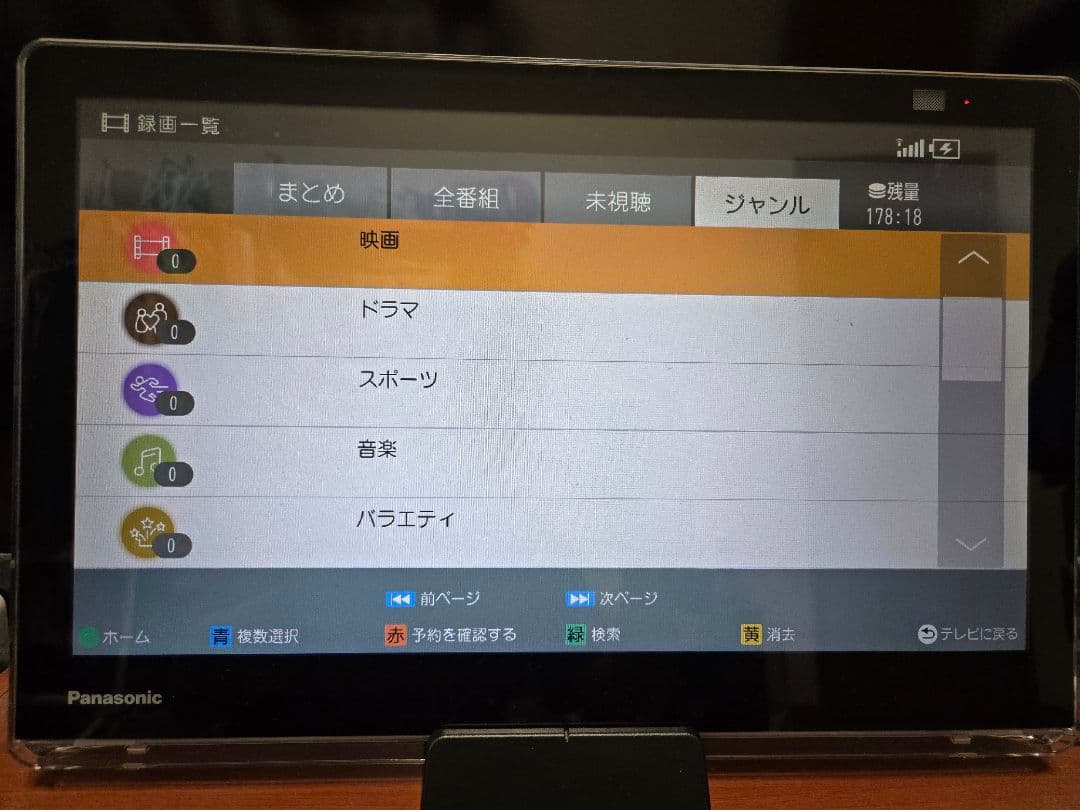 【美】Panasonic プライベートVIERAチューナー リモコンセット