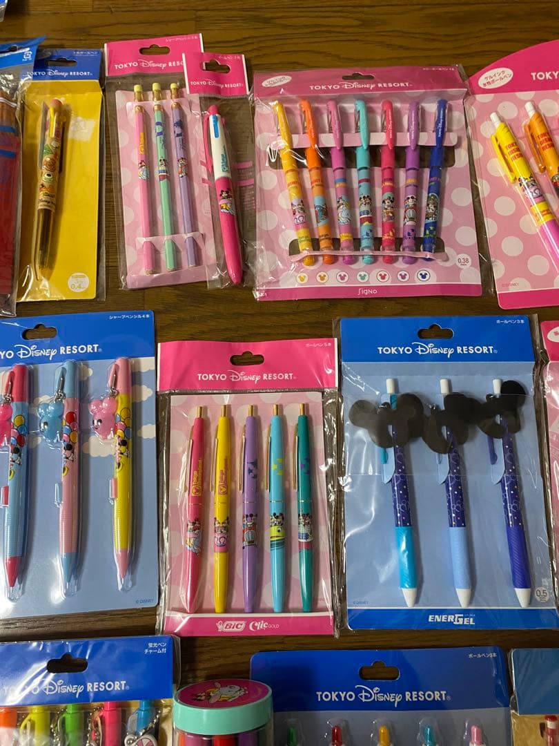 ディズニーリゾート限定　ボールペン　シャーペン　カラーペン　セット　新品