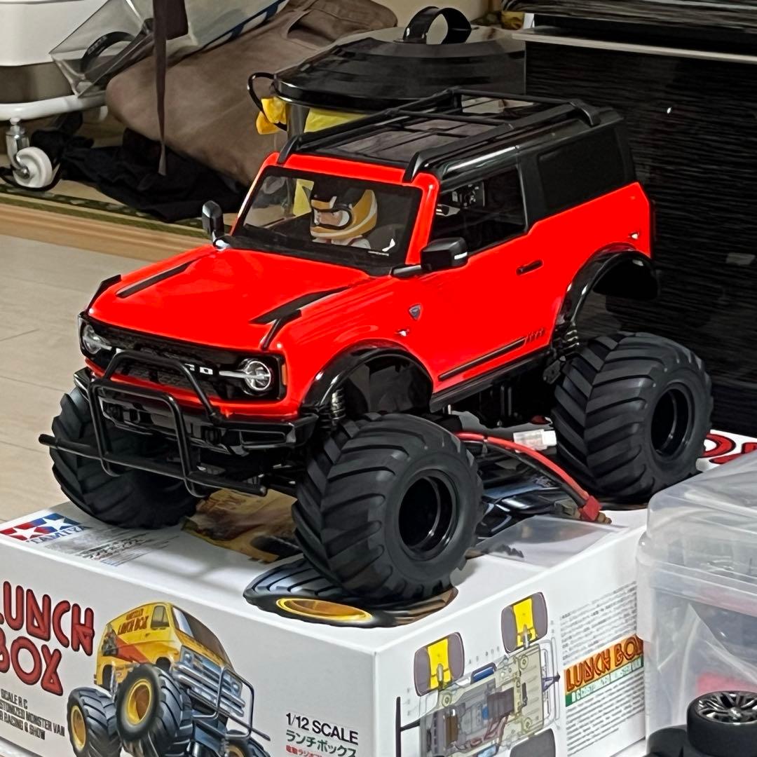 ラジコン　タミヤ　フォード　ブロンコ　ＣＷ－０１　ランチボックスベース