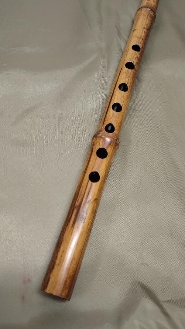 煤竹　真竹笛　古典調5本調子　篠笛　②