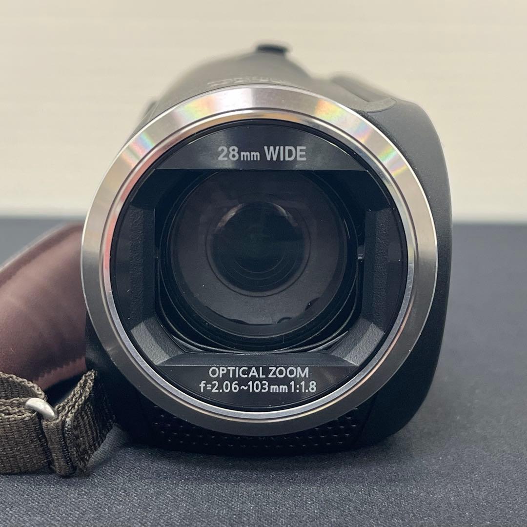 【動作確認済】Panasonic ビデオカメラ HC-V360M 充電器付き