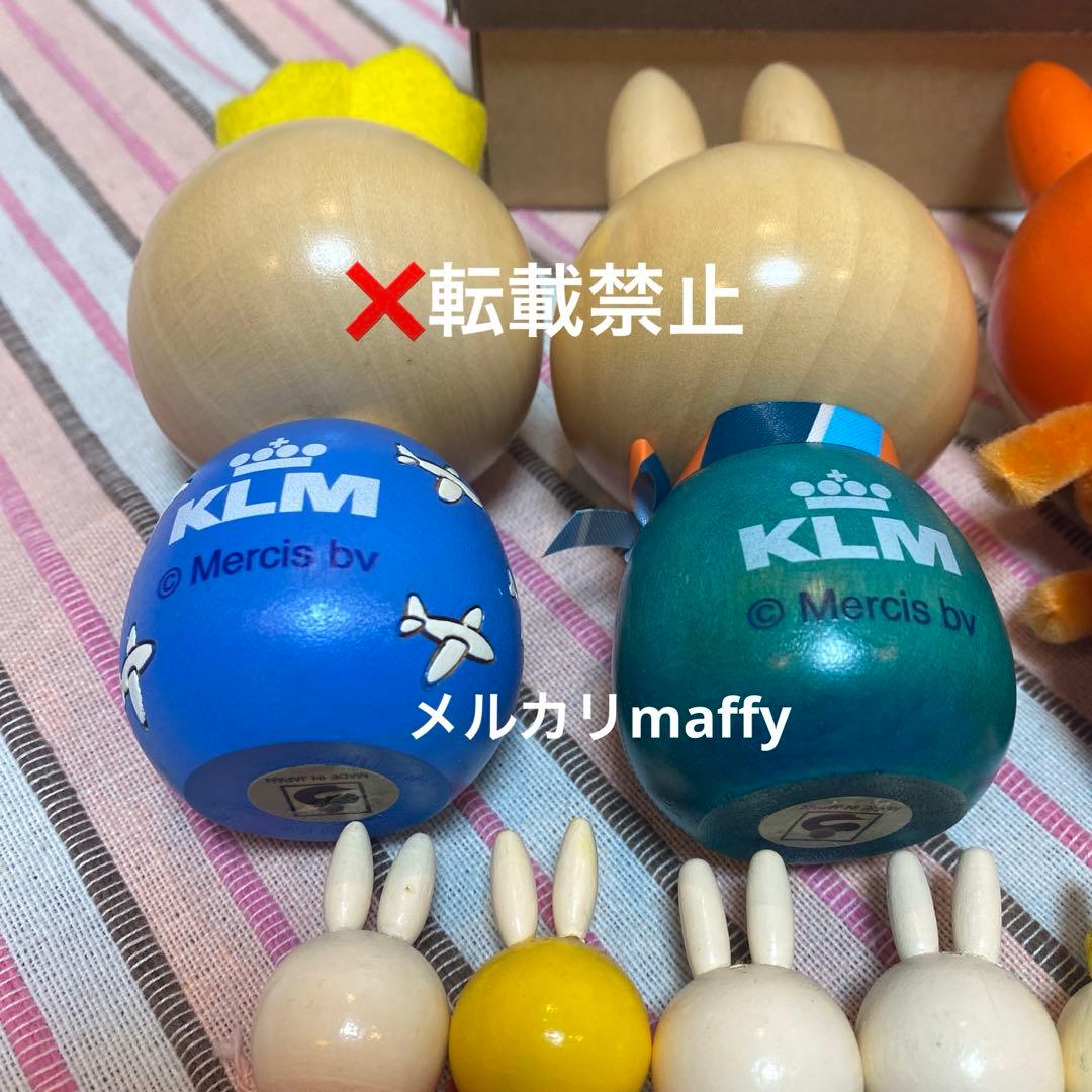 ミッフィー こけし　KLM 4個　根付　ガチャ　コンプリート　18個　セット