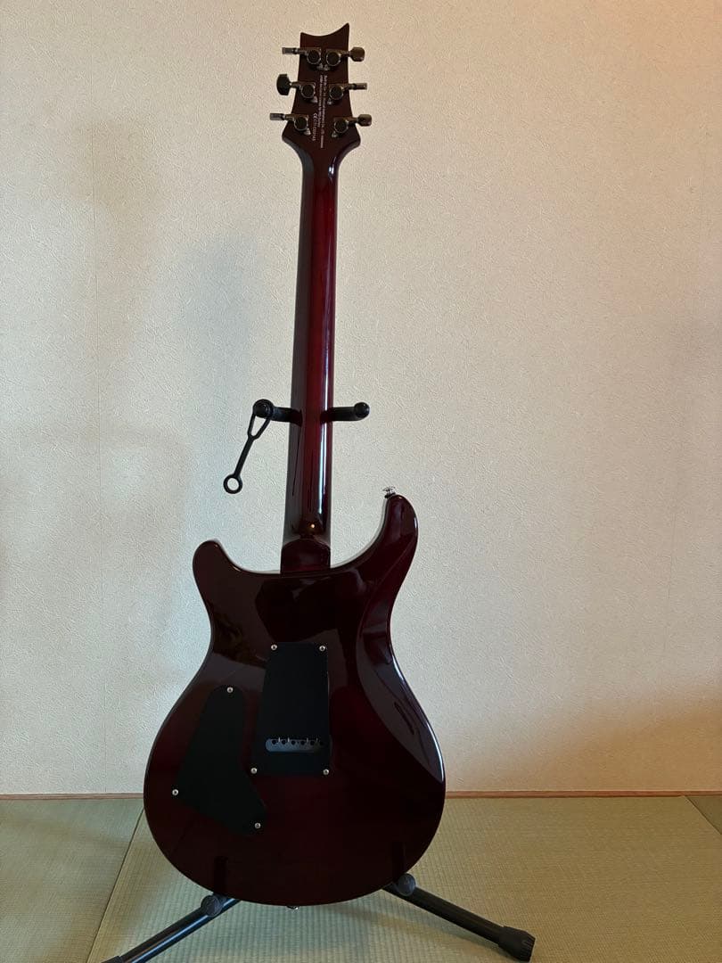 エレキギター PRS SE custom24 BLACK Cherry
