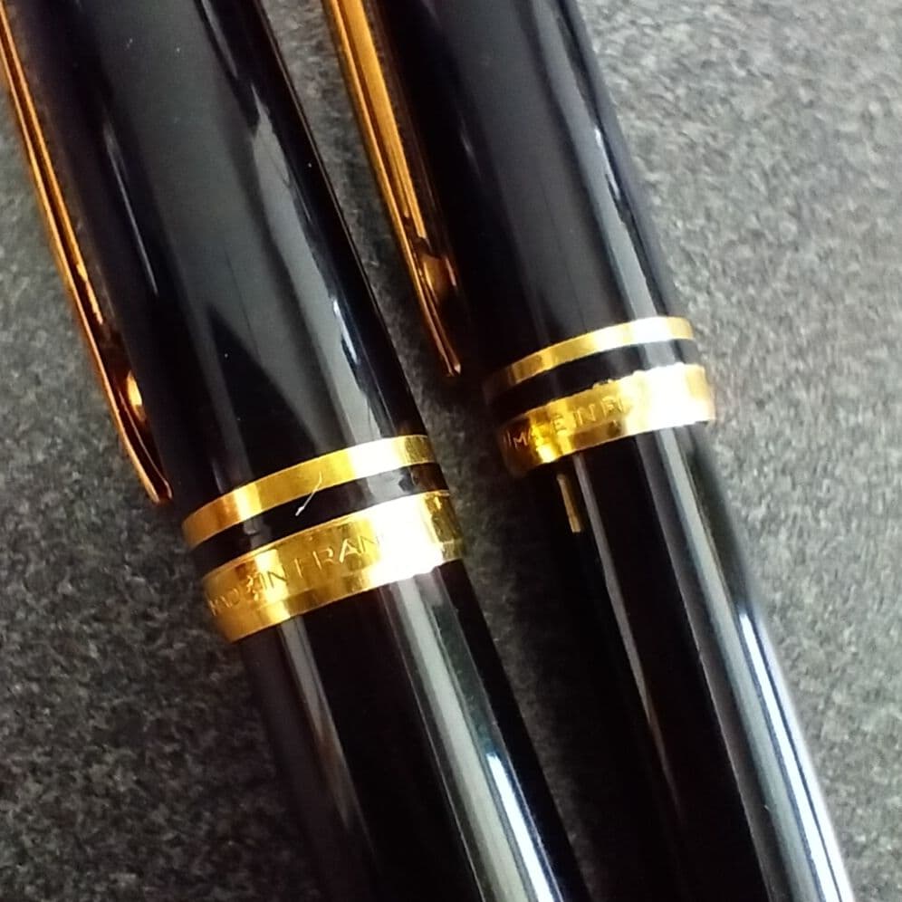 Waterman万年筆ペン先18金とボールペンのセット