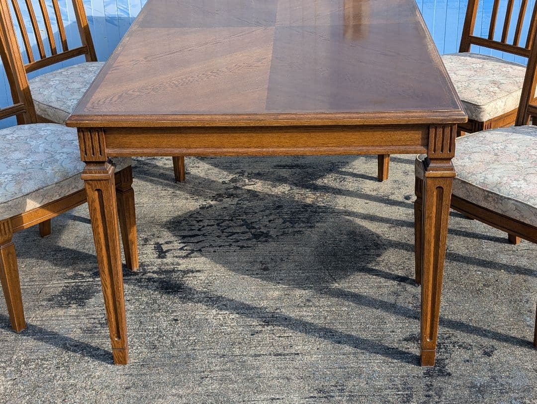 高級家具　ヨーロピアン　domani ドマーニ　ダイニングセット　NYZ