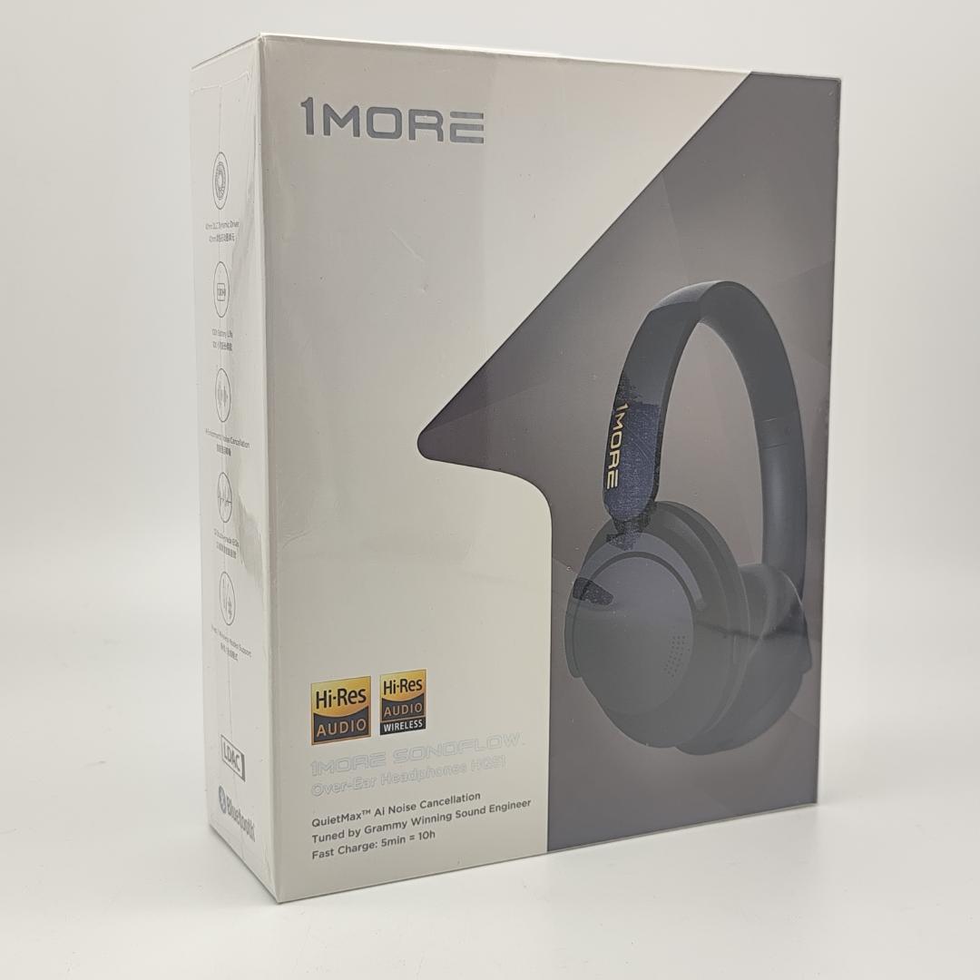 1MORE SonoFlow Pro ワイヤレスヘッドホン ブルー ANC