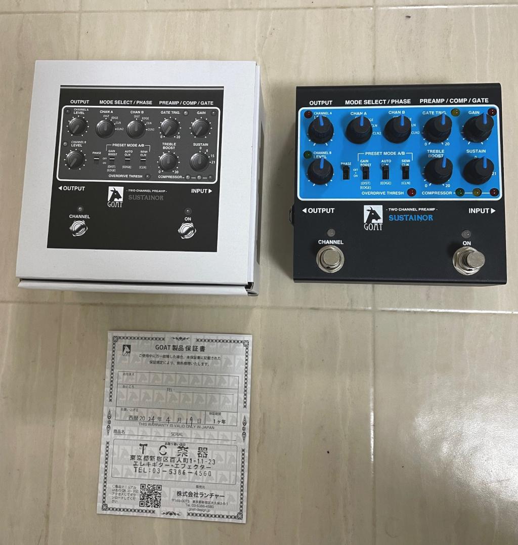 ギター GOAT Blue Series SUSTAINOR