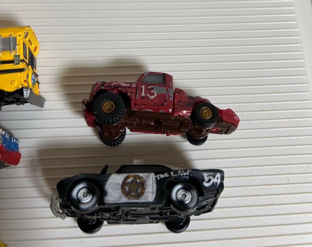 カーズ、マテル、ミニカー、（22番、54番、ミスフリッター）