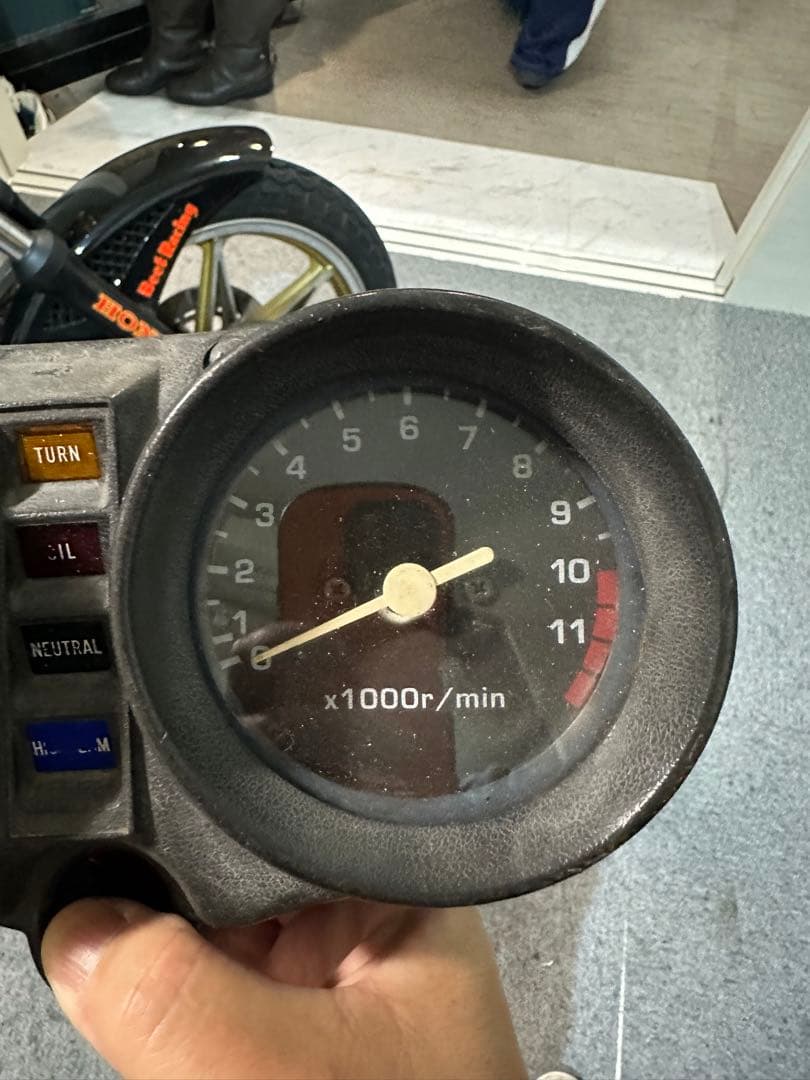 CB400T国内メーター実動CB400N 当時物