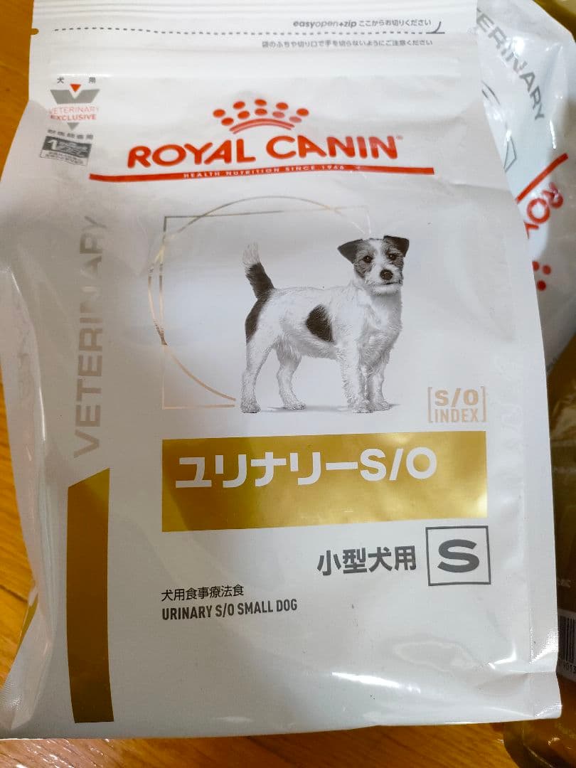  CANIN ユリナリー-S/O 小型犬用　1kg✕５