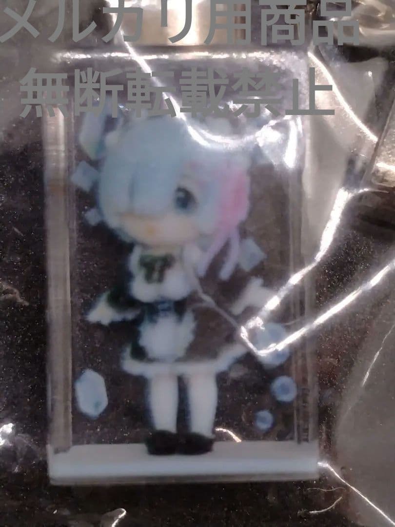 Re:ゼロから始める異世界生活 レム フルカラー３Dクリスタルキーホルダー