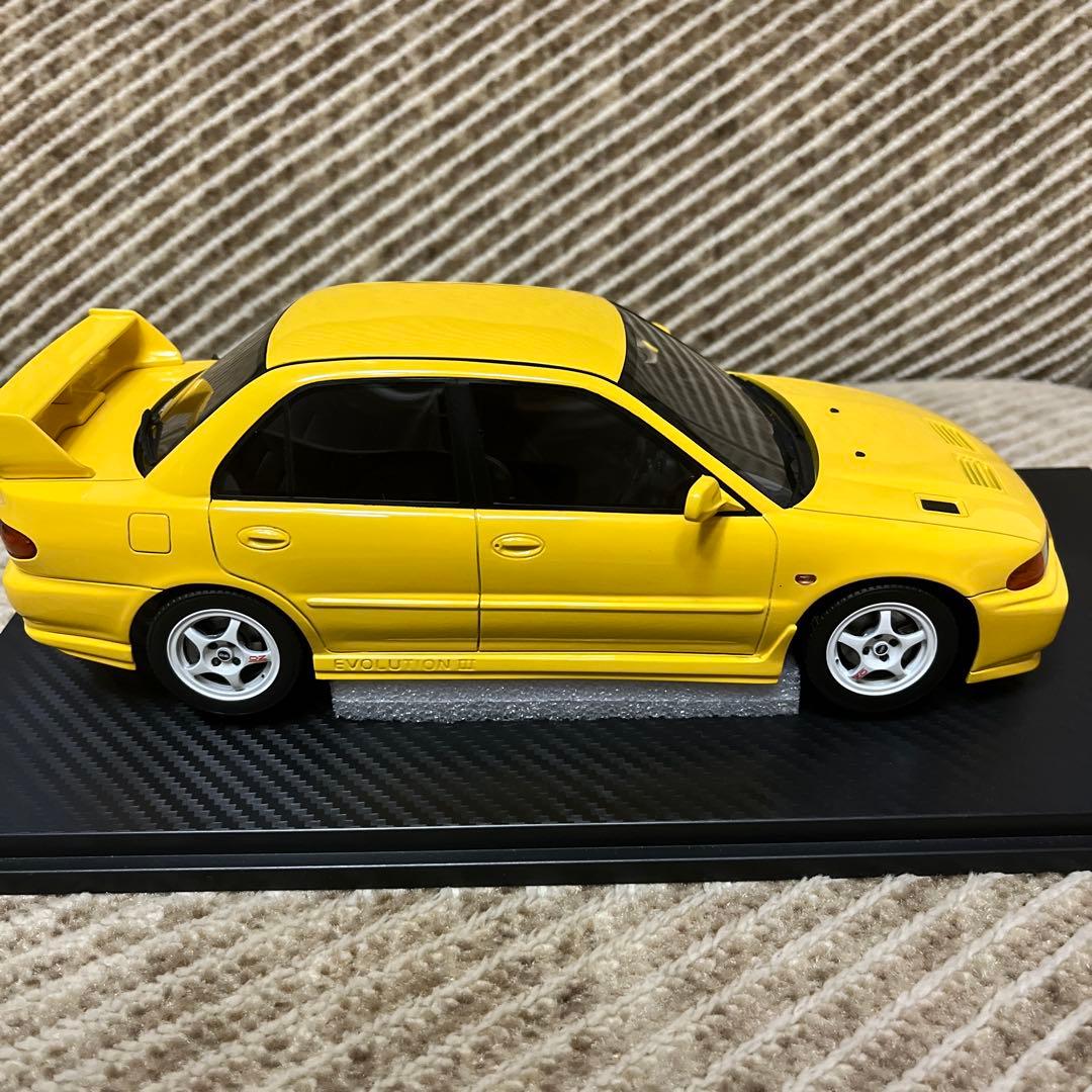 ワンモデル one model ランサーエボリューション Ⅲイエロー 1/18