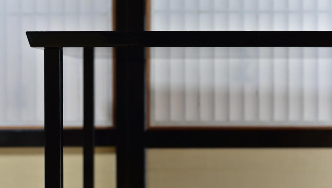 弘徳造　真塗台子組立式【極上品】飾り棚　お茶道具／共箱