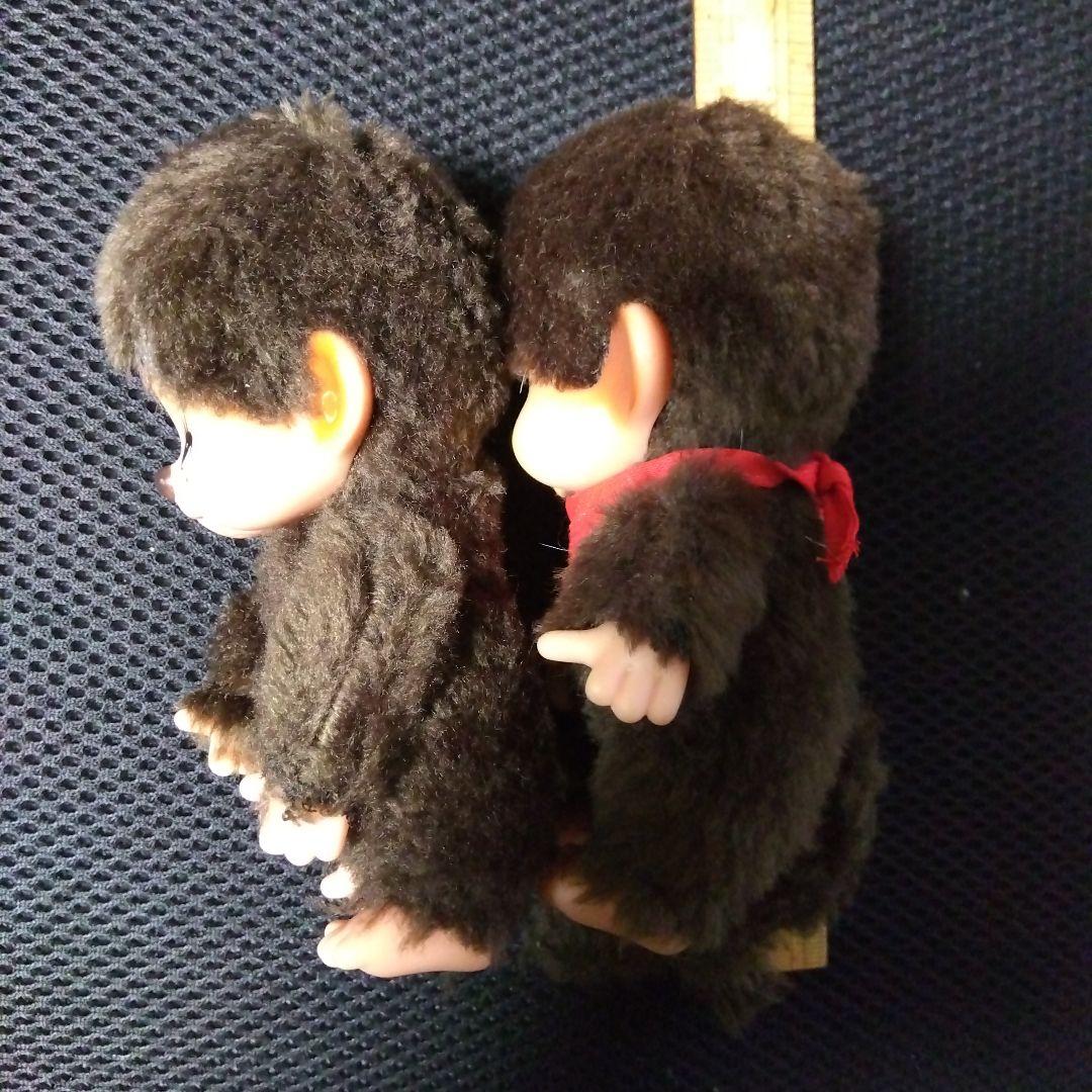 ４５年以上前の初期モンチッチぬいぐるみ 　 2体セット