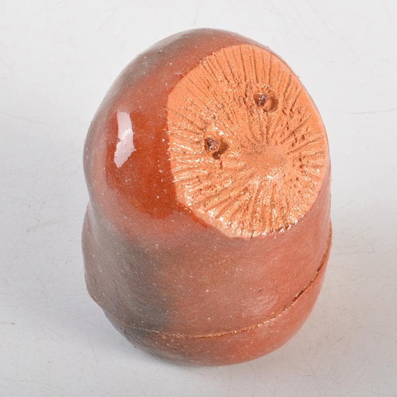 big boy 茶道具　楽焼　金井紫晴造　福郎香合　共箱　V　6336