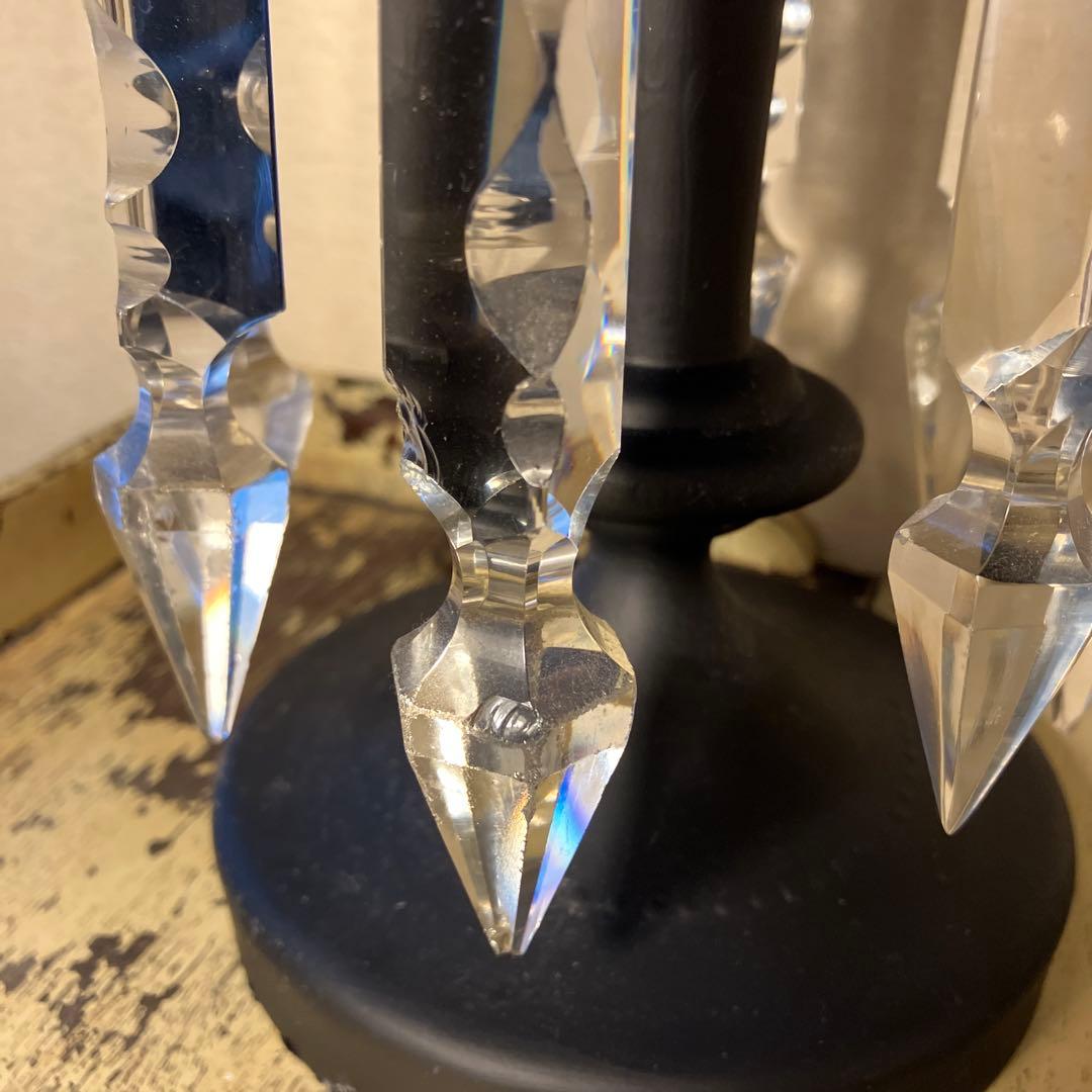 フランスアンティーク　クリスタル　オブジェ　キャッチー