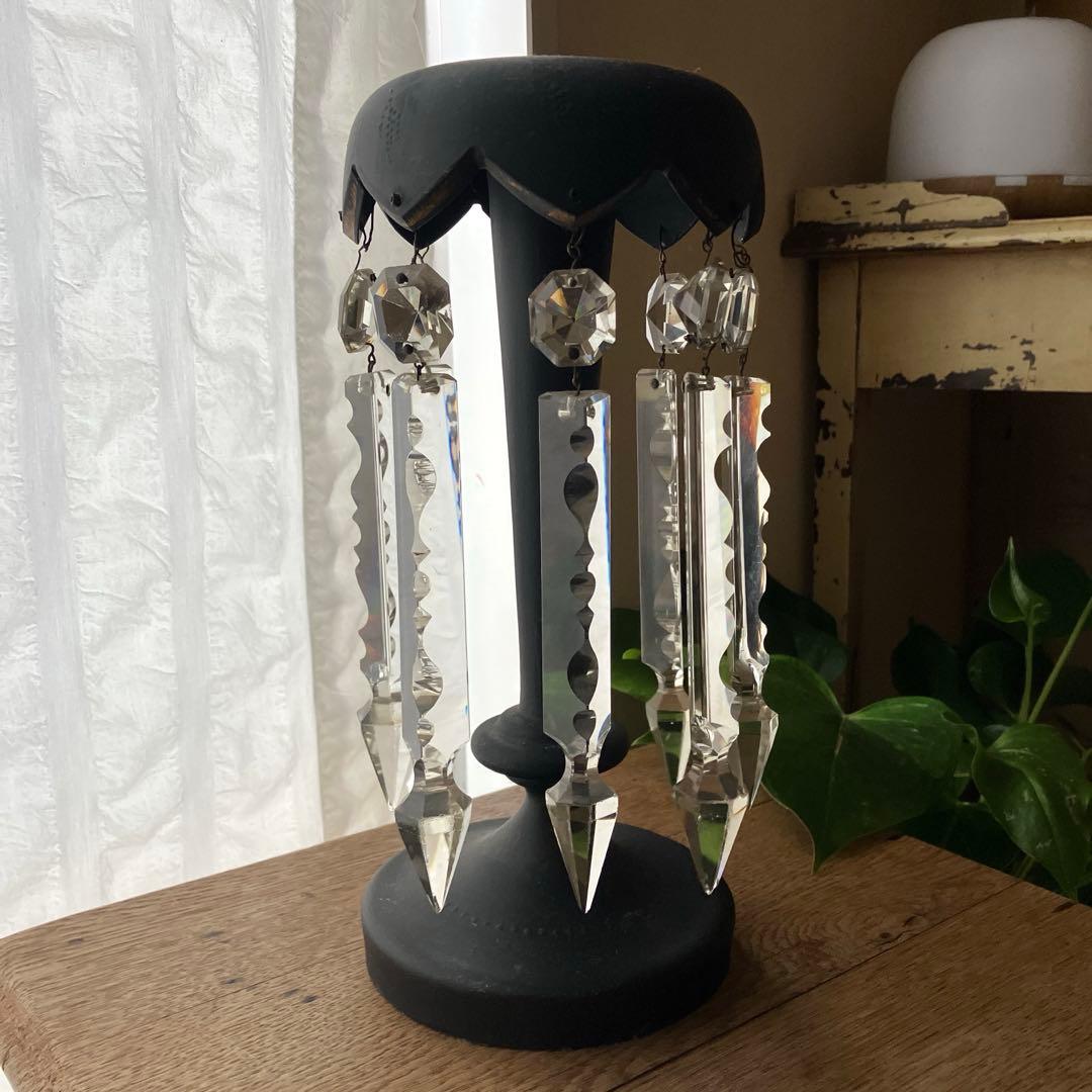 フランスアンティーク　クリスタル　オブジェ　キャッチー