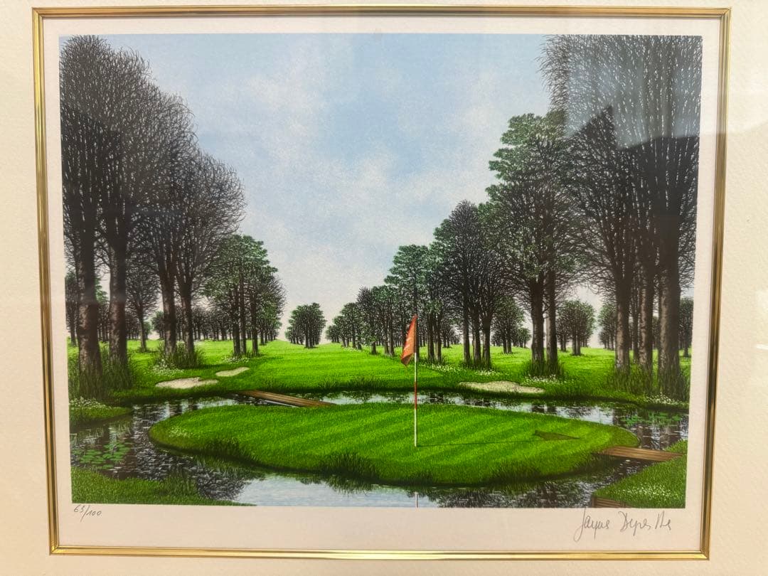 版画 Jacques Deperthes LitchfieldGClithograph