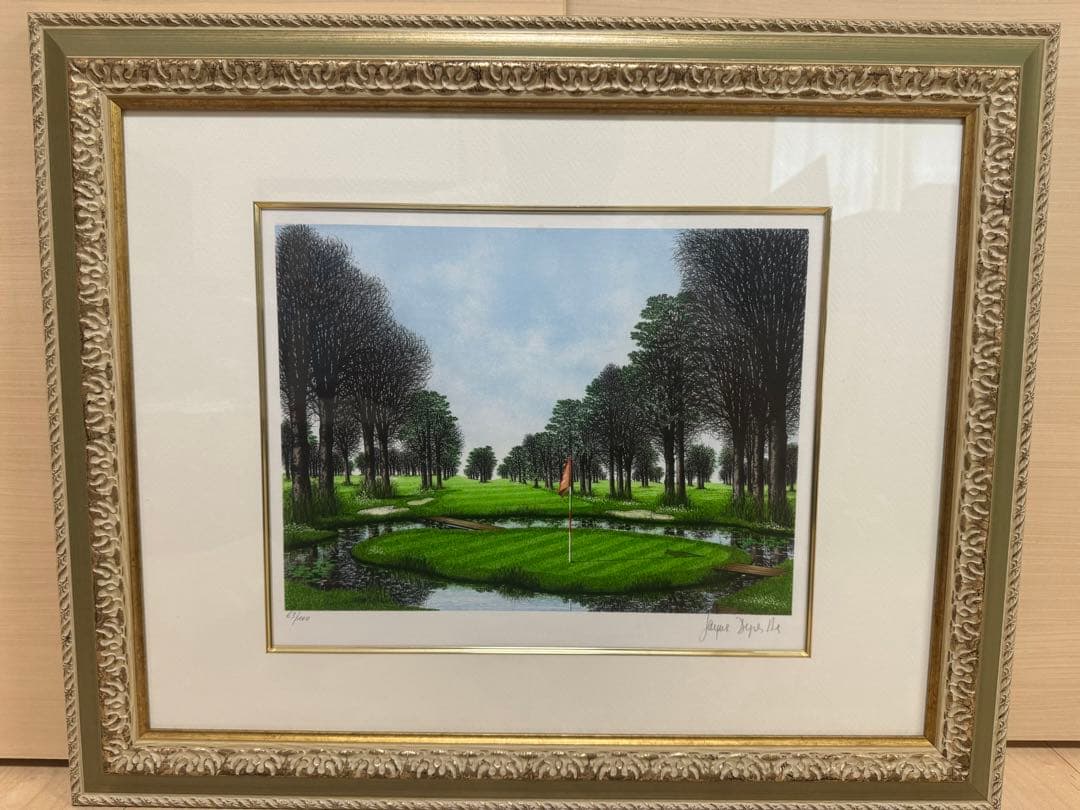 版画 Jacques Deperthes LitchfieldGClithograph