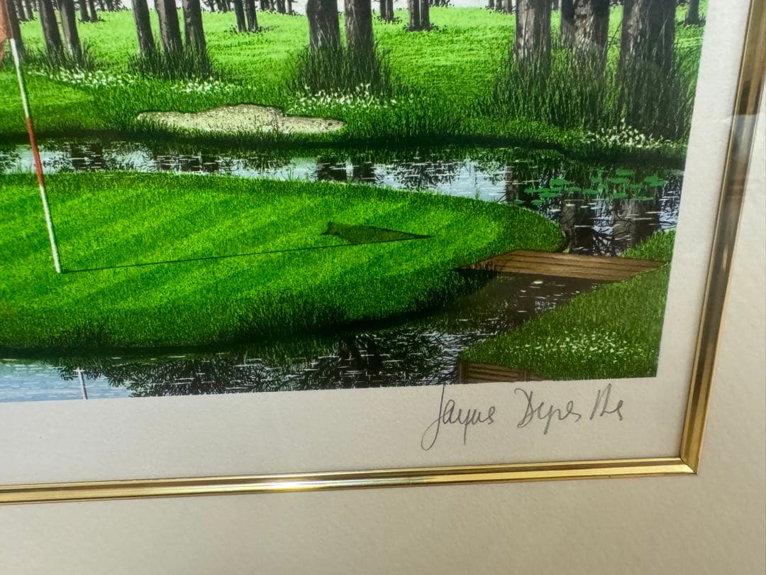 版画 Jacques Deperthes LitchfieldGClithograph